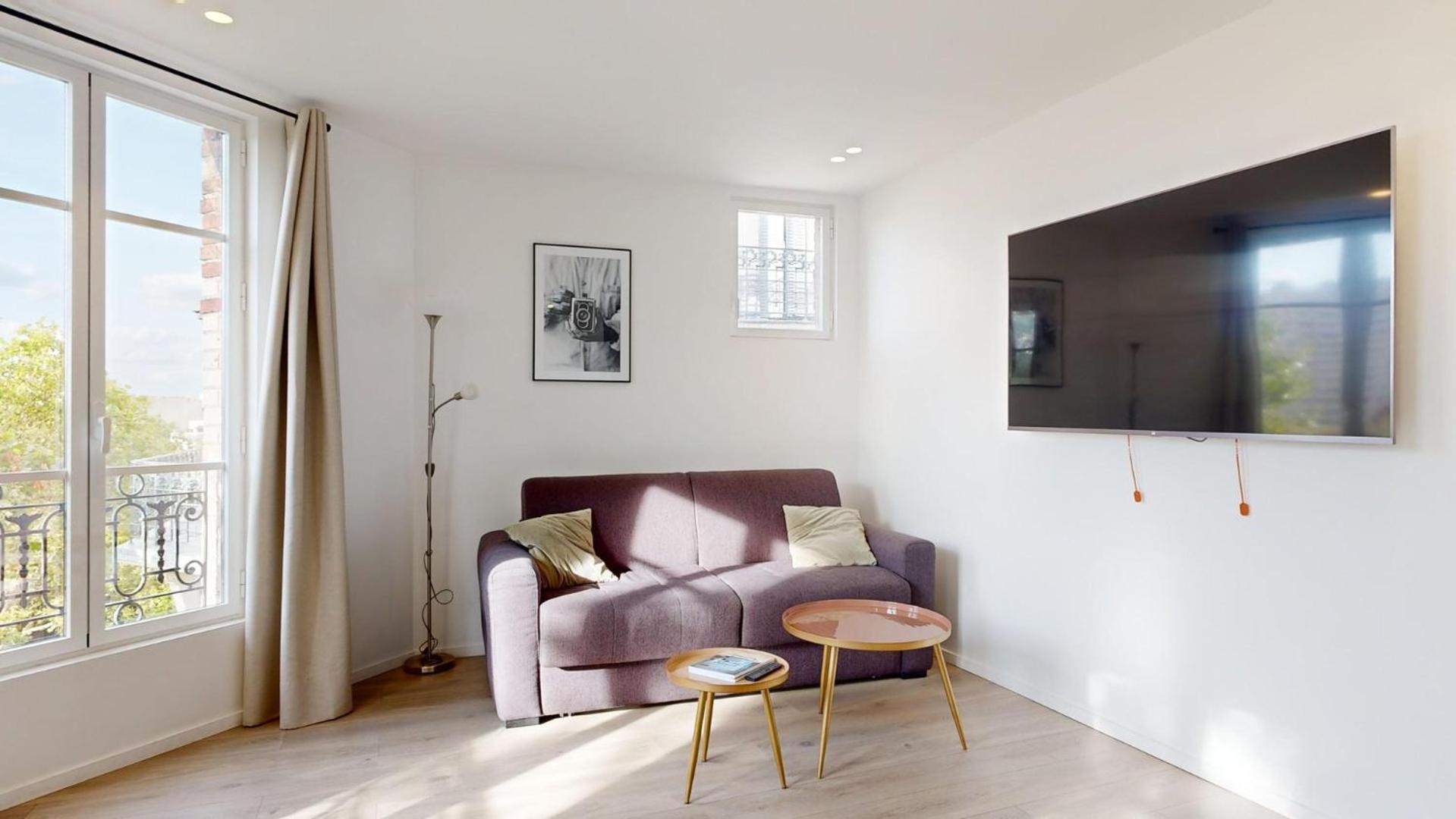157 Suite Sacha - Superbe Duplex A Paris Bagian luar foto