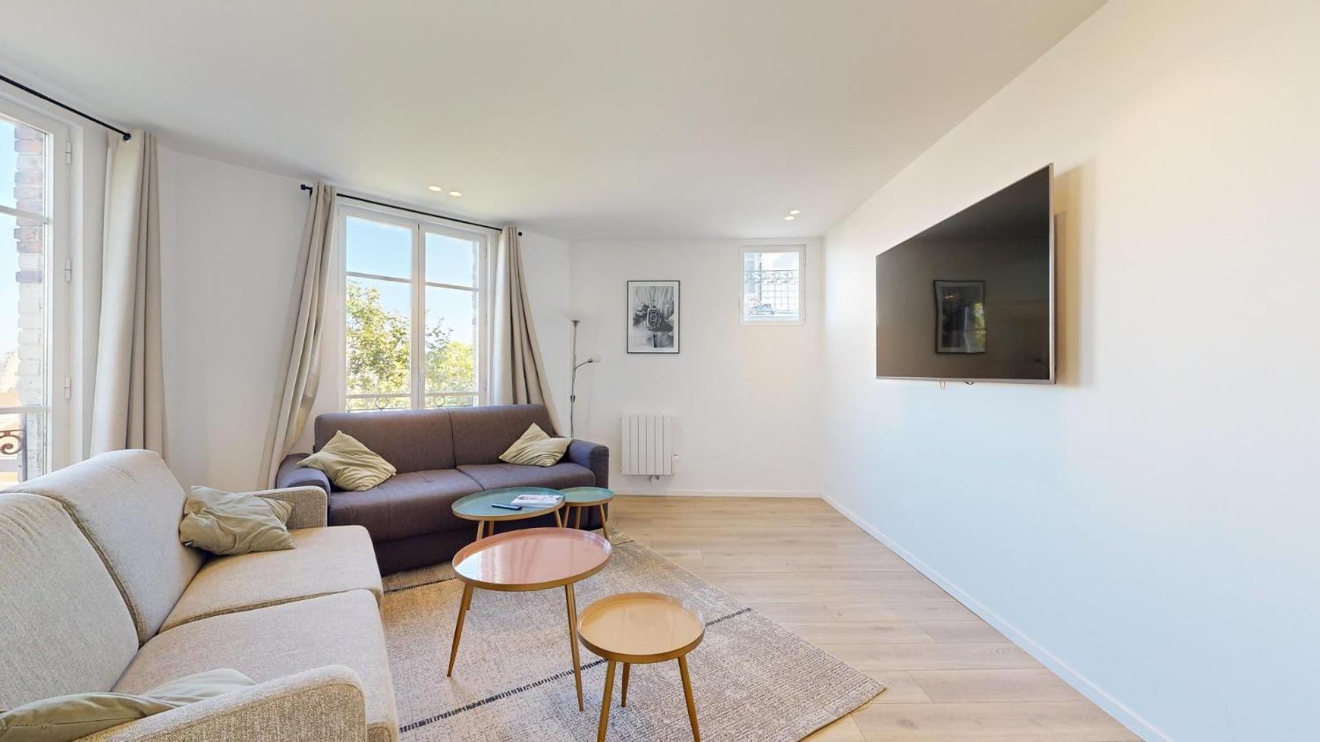 157 Suite Sacha - Superbe Duplex A Paris Bagian luar foto