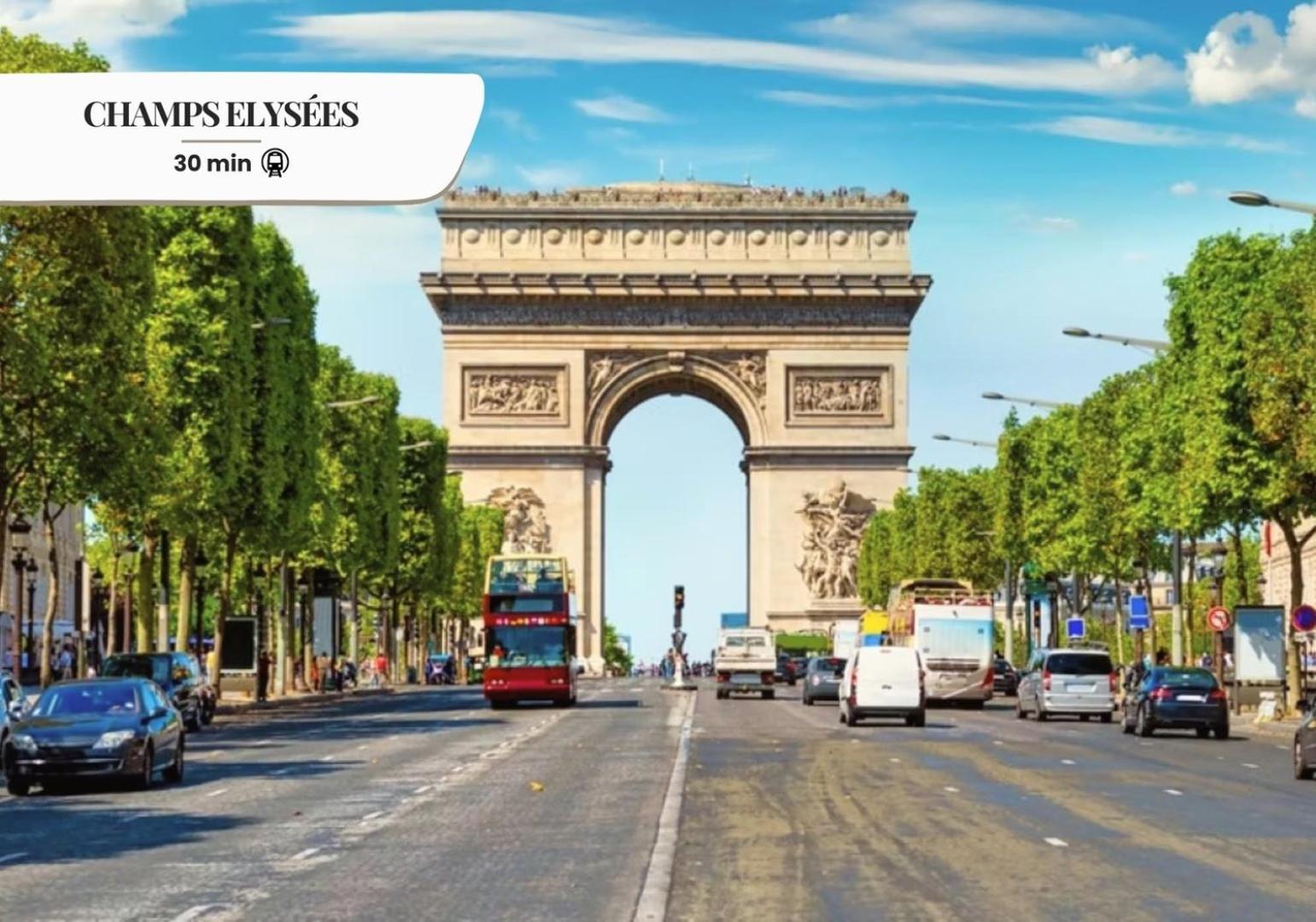 157 Suite Sacha - Superbe Duplex A Paris Bagian luar foto